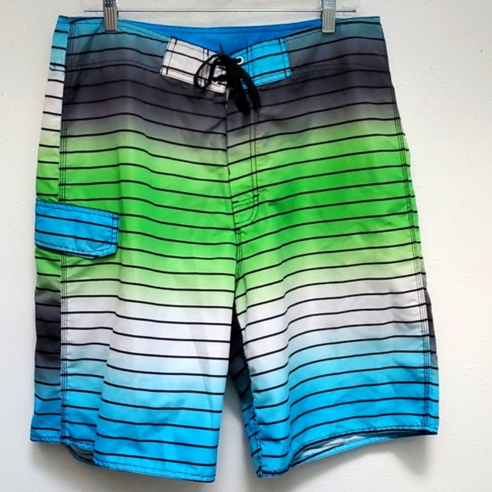 Swim Trunks Board Shorts By Kanu Surf Size 34